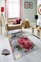 Conceptum Alfombra de Pasillo Hmnt181 Multicolor 80 x 200 cm
